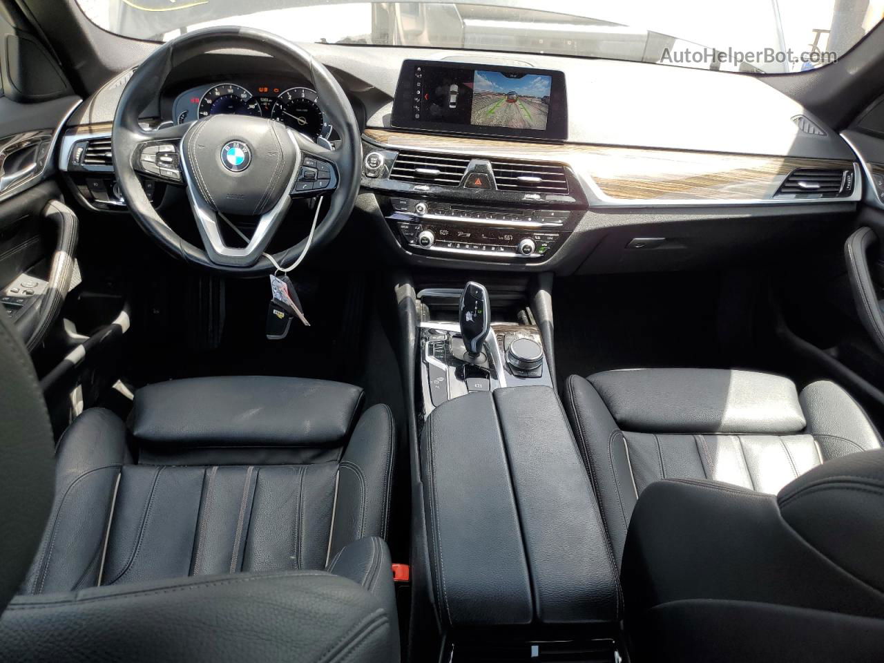 2018 Bmw 540 I Black vin: WBAJE5C51JWA96987