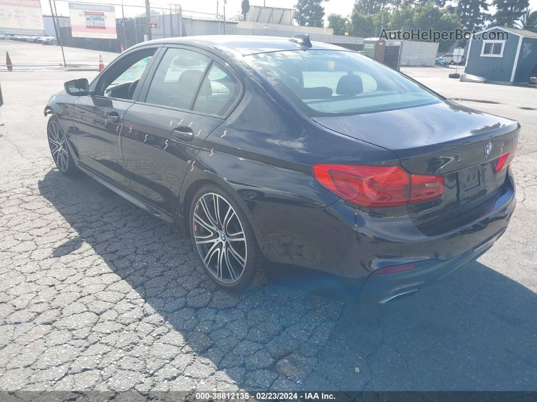 2019 Bmw 540i   Синий vin: WBAJE5C51KWE66451