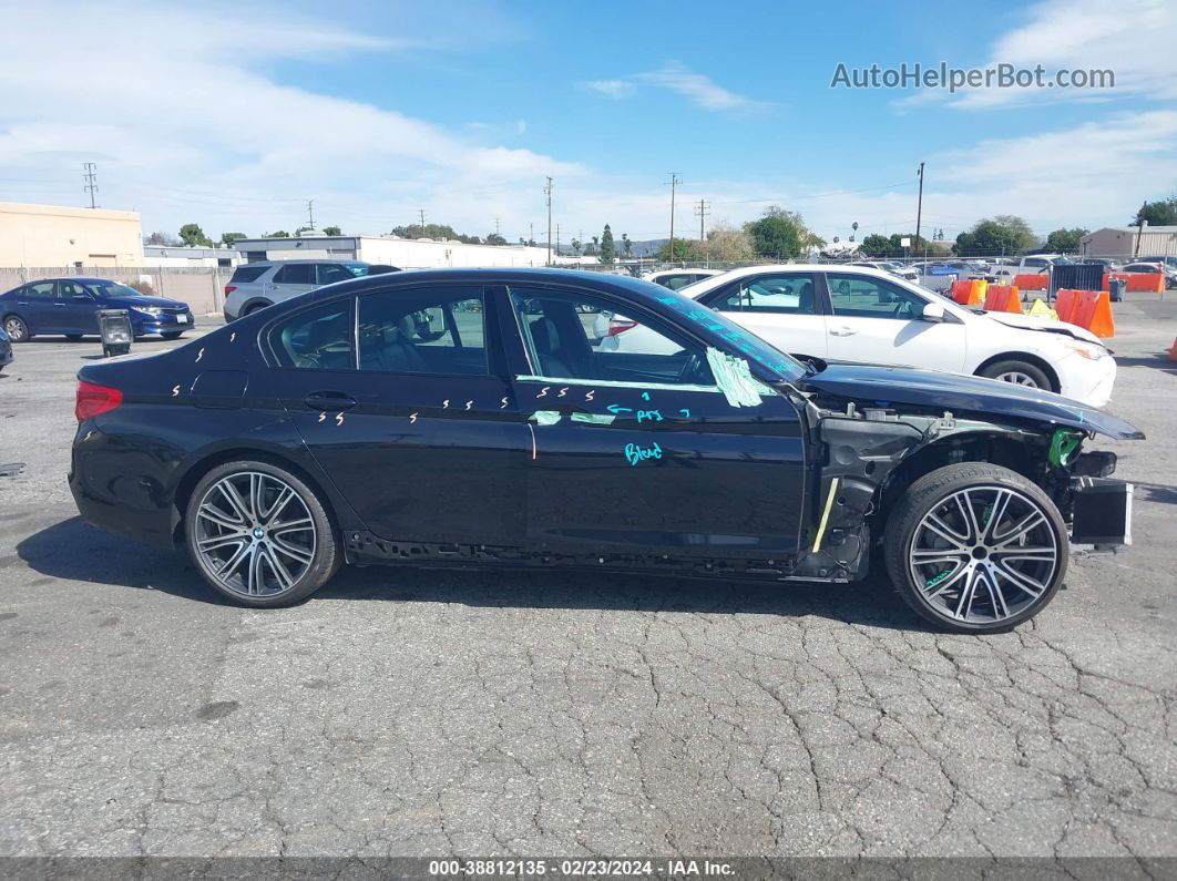 2019 Bmw 540i   Blue vin: WBAJE5C51KWE66451