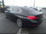 2018 Bmw 5 Series 540i Black vin: WBAJE5C53JWA94156