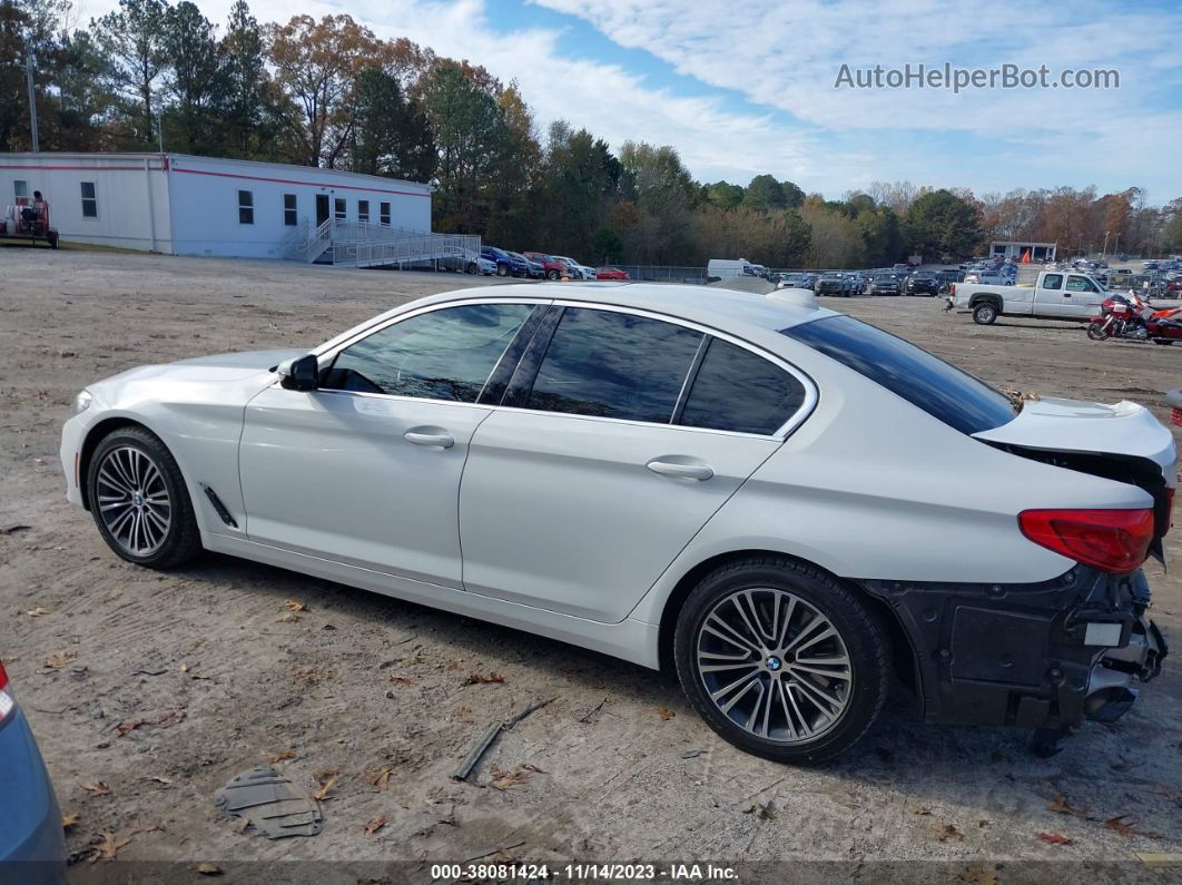 2019 Bmw 540i   Белый vin: WBAJE5C53KWW11731