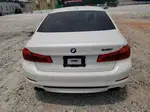 2018 Bmw 540 I White vin: WBAJE5C54JG917524