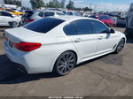 2019 Bmw 540i White vin: WBAJE5C54KWW08403