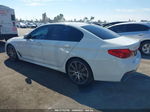 2019 Bmw 540i White vin: WBAJE5C54KWW08403