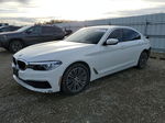 2019 Bmw 540 I White vin: WBAJE5C54KWW10636