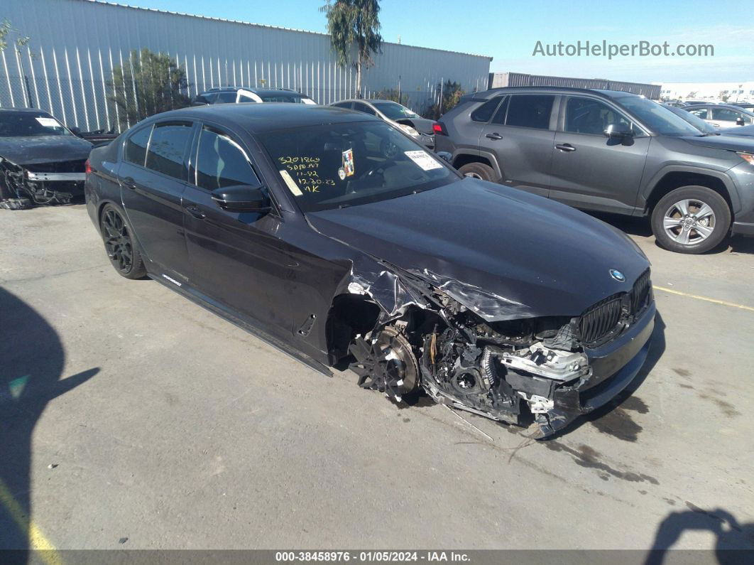 2019 Bmw 540i   Gray vin: WBAJE5C54KWW32409