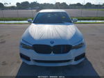 2018 Bmw 5 Series 540i White vin: WBAJE5C55JWA94921