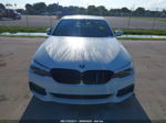 2018 Bmw 5 Series 540i White vin: WBAJE5C55JWA94921