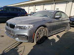 2019 Bmw 540 I Gray vin: WBAJE5C55KWE66016