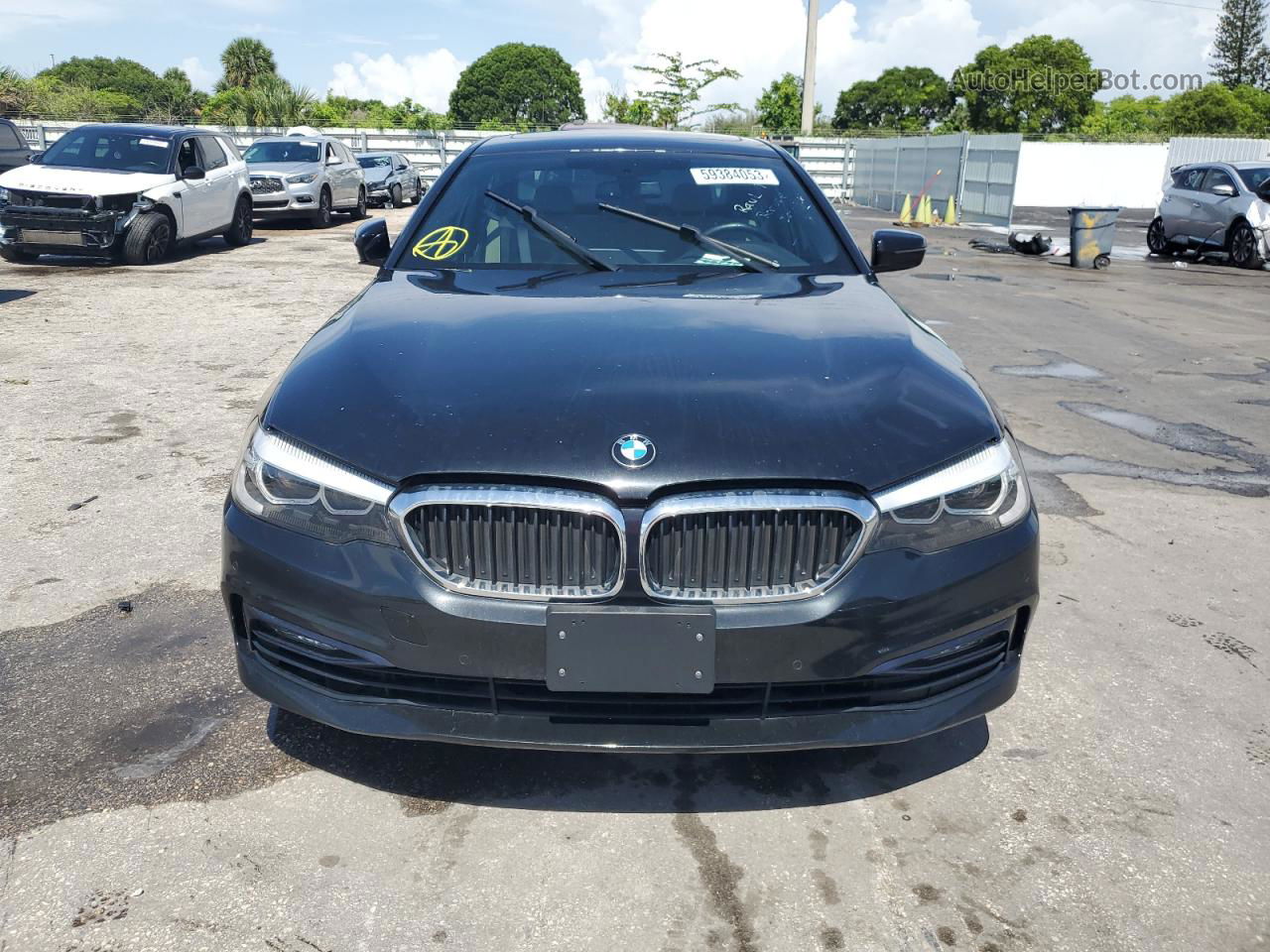 2018 Bmw 540 I Black vin: WBAJE5C56JWA93390