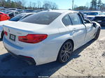 2018 Bmw 540i   White vin: WBAJE5C59JWA94386