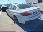 2018 Bmw 540i   White vin: WBAJE5C59JWA94386