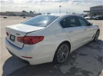 2018 Bmw 540 I White vin: WBAJE5C59JWA96106