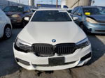 2018 Bmw 540 I White vin: WBAJE5C59JWA96896