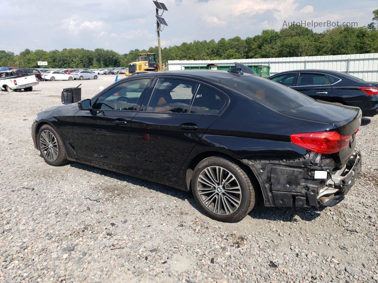 2019 Bmw 540 I Black vin: WBAJE5C59KWW21700