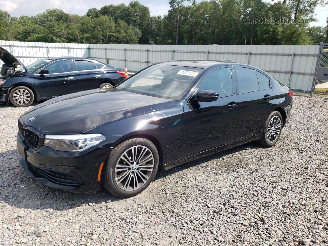 2019 Bmw 540 I Black vin: WBAJE5C59KWW21700