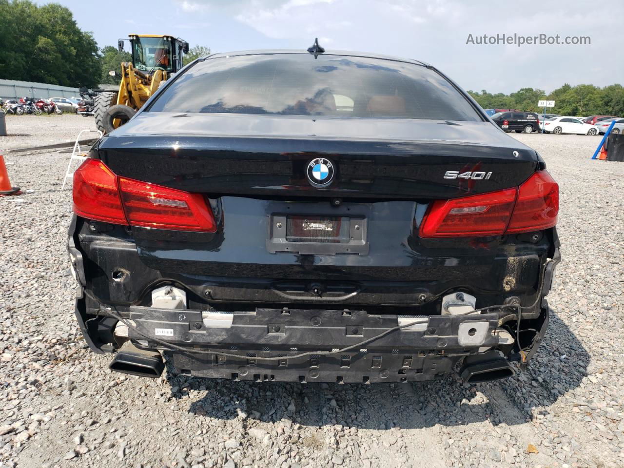 2019 Bmw 540 I Black vin: WBAJE5C59KWW21700