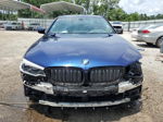 2018 Bmw 540 I Blue vin: WBAJE5C5XJWA95790