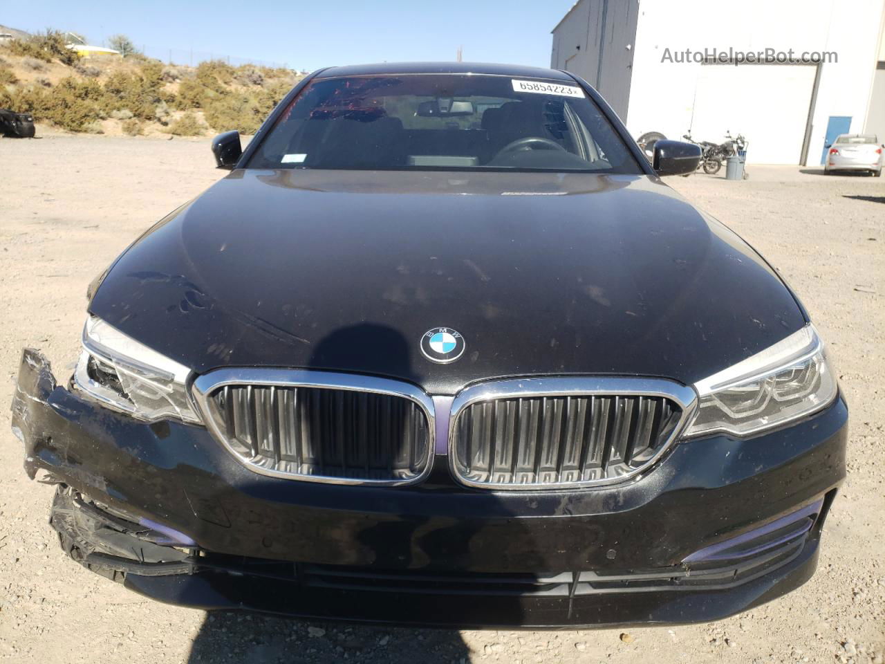 2017 Bmw 540 Xi Black vin: WBAJE7C33HG889915