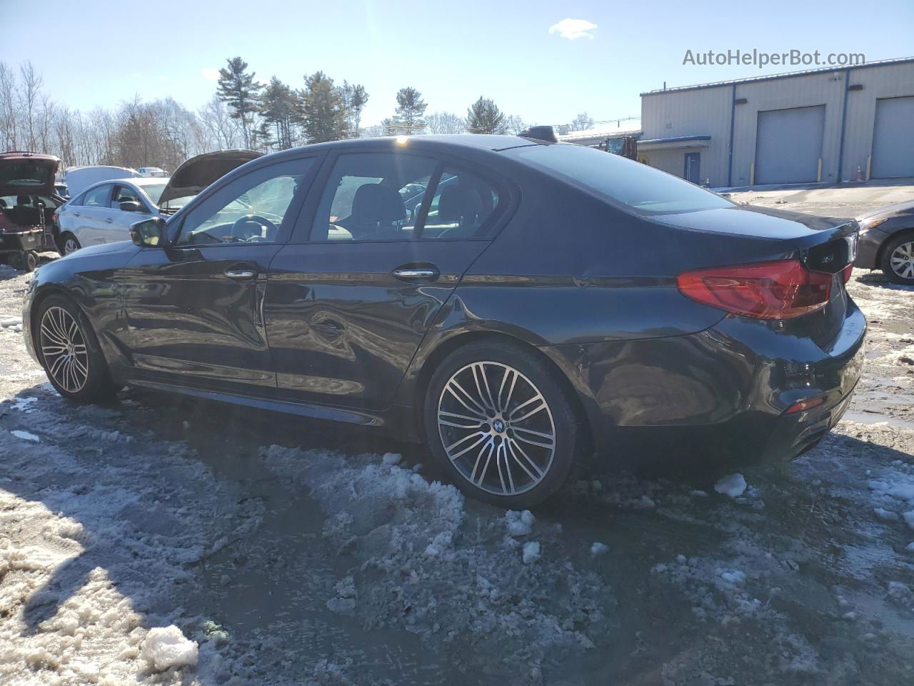 2017 Bmw 540 Xi Угольный vin: WBAJE7C34HG888076