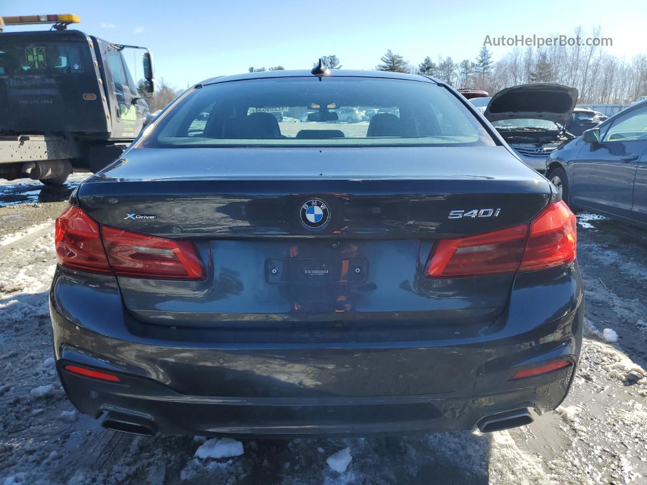 2017 Bmw 540 Xi Угольный vin: WBAJE7C34HG888076