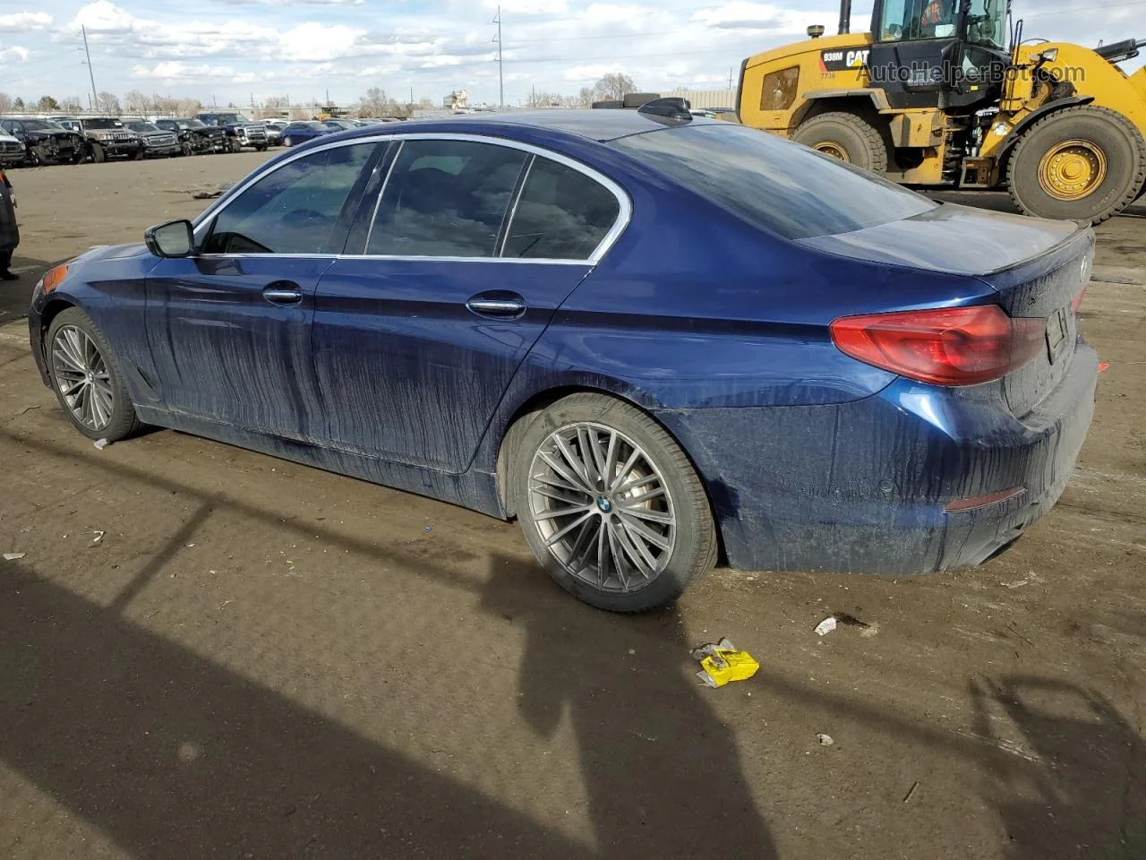 2017 Bmw 540 Xi Blue vin: WBAJE7C35HWA03411