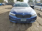 2017 Bmw 540 Xi Blue vin: WBAJE7C35HWA03411