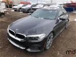 2017 Bmw 540 Xi Black vin: WBAJE7C36HG478816