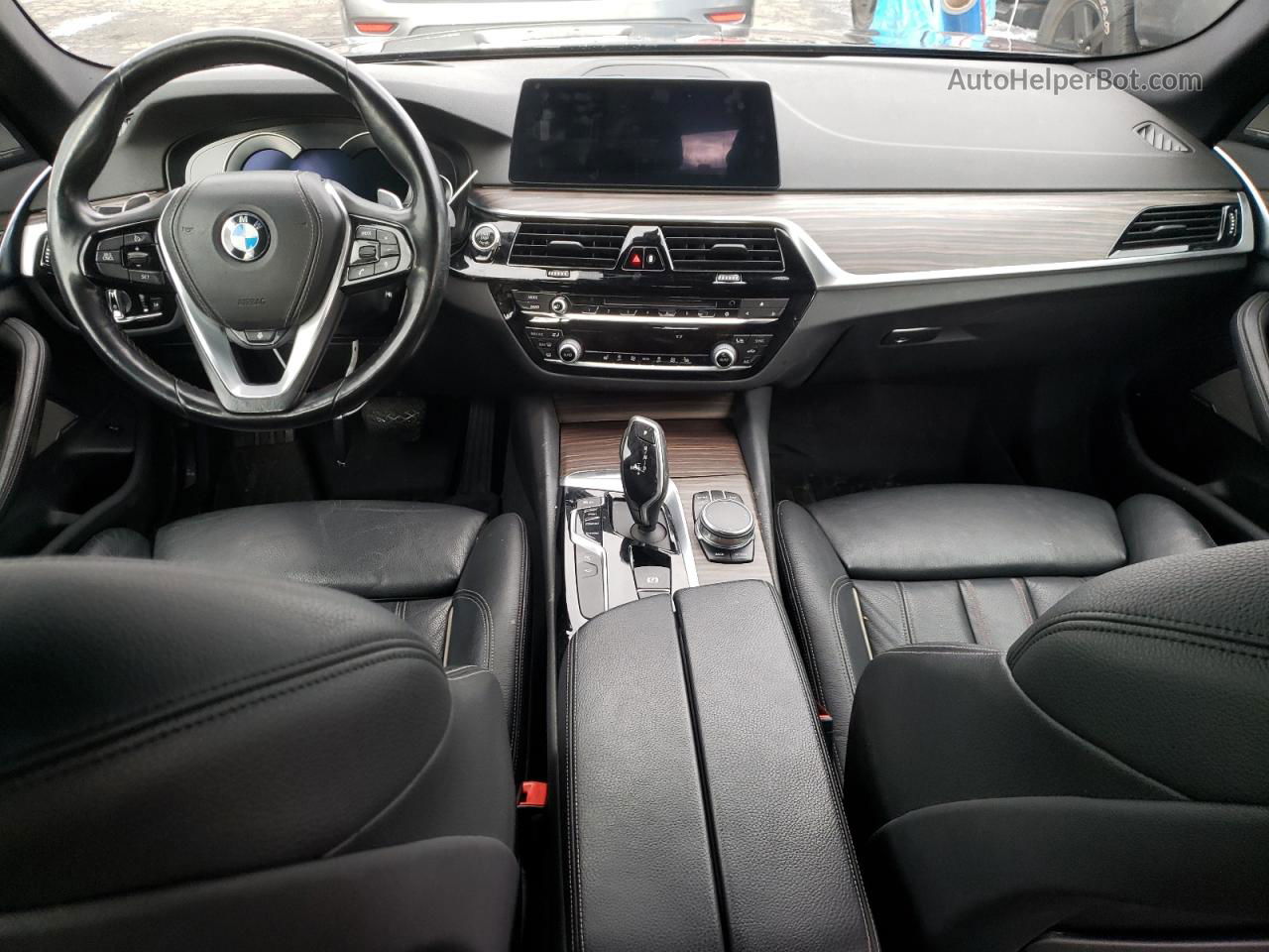 2017 Bmw 540 Xi Black vin: WBAJE7C36HG889648