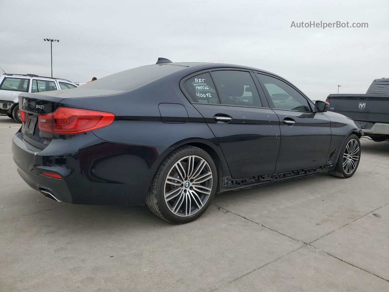 2017 Bmw 540 Xi Blue vin: WBAJE7C39HG887960