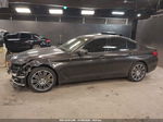 2017 Bmw 540i Xdrive Gray vin: WBAJE7C3XHG889796