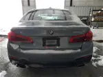 2017 Bmw 540 Xi Gray vin: WBAJE7C3XHG890222