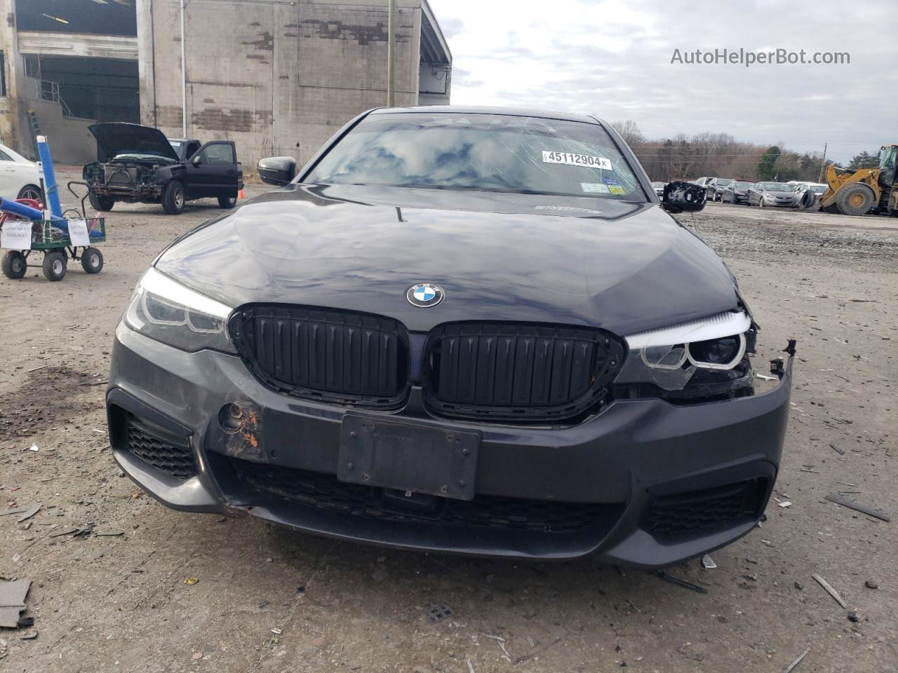 2019 Bmw 540 Xi Black vin: WBAJE7C52KG892717