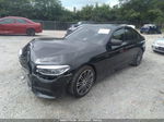 2019 Bmw 5 Series 540i Xdrive Black vin: WBAJE7C52KWW06063