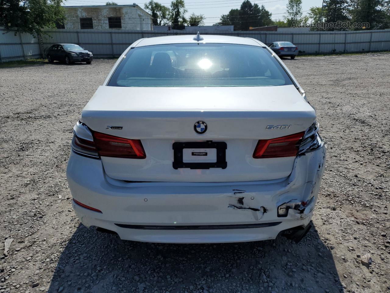 2019 Bmw 540 Xi White vin: WBAJE7C53KWW12860