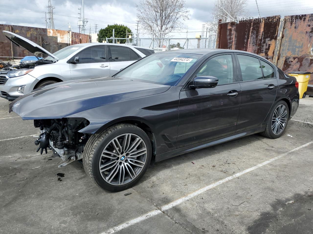 2018 Bmw 540 Xi Black vin: WBAJE7C54JWD52888