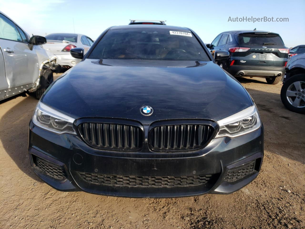 2018 Bmw 540 Xi Black vin: WBAJE7C55JWC57353