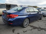 2019 Bmw 540 Xi Blue vin: WBAJE7C55KWD55705