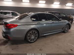 2019 Bmw 540i Xdrive Gray vin: WBAJE7C55KWD55784