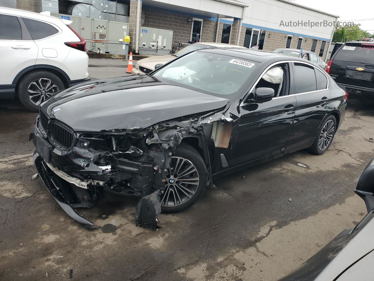 2019 Bmw 540 Xi Black vin: WBAJE7C56KWD53901