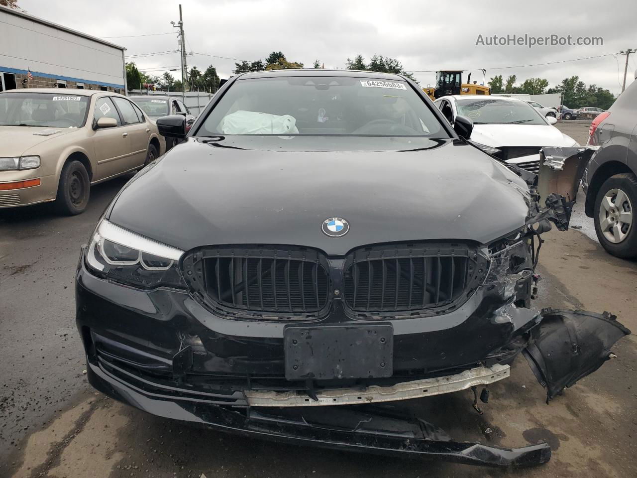 2019 Bmw 540 Xi Black vin: WBAJE7C56KWD53901