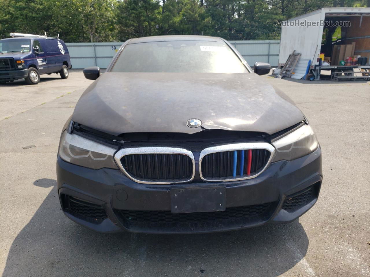 2019 Bmw 540 Xi Black vin: WBAJE7C57KWW44307