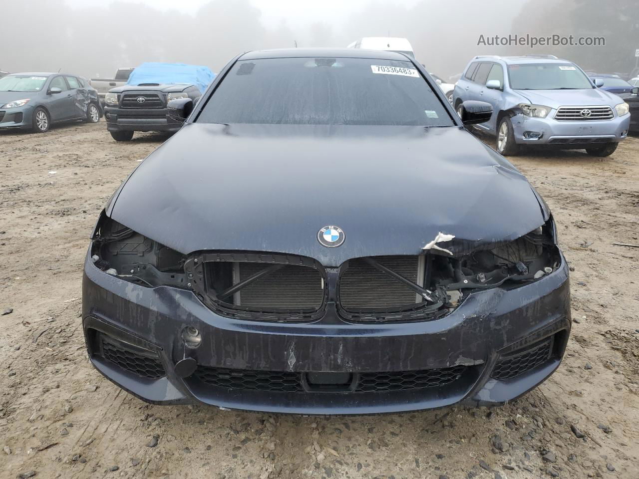 2018 Bmw 540 Xi Black vin: WBAJE7C59JWD52160