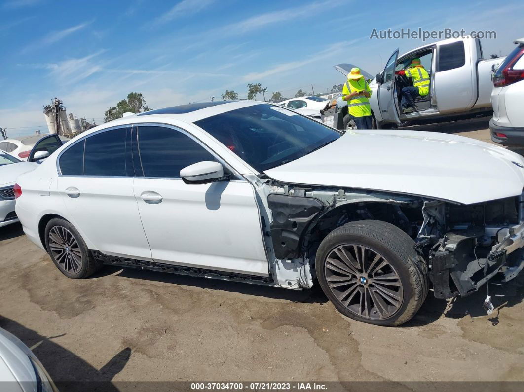 2020 Bmw 5 Series 530i White vin: WBAJR3C00LWW82920