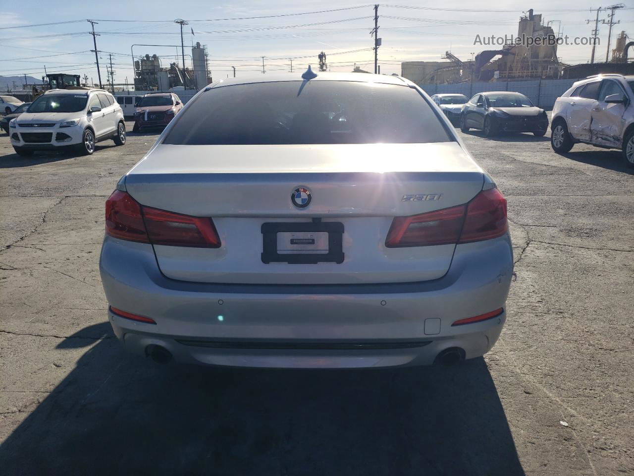 2020 Bmw 530 I Silver vin: WBAJR3C01LCE55207