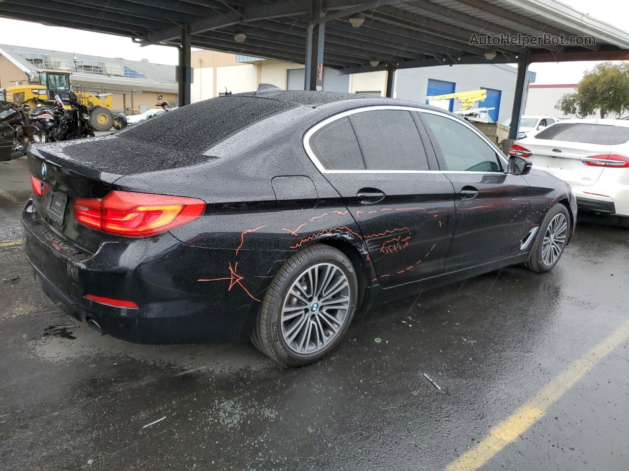 2020 Bmw 530 I Black vin: WBAJR3C01LWW64104