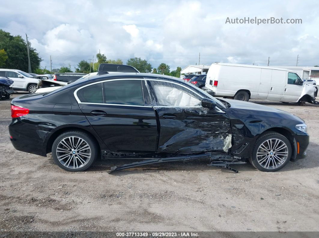 2020 Bmw 5 Series 530i Black vin: WBAJR3C01LWW74602