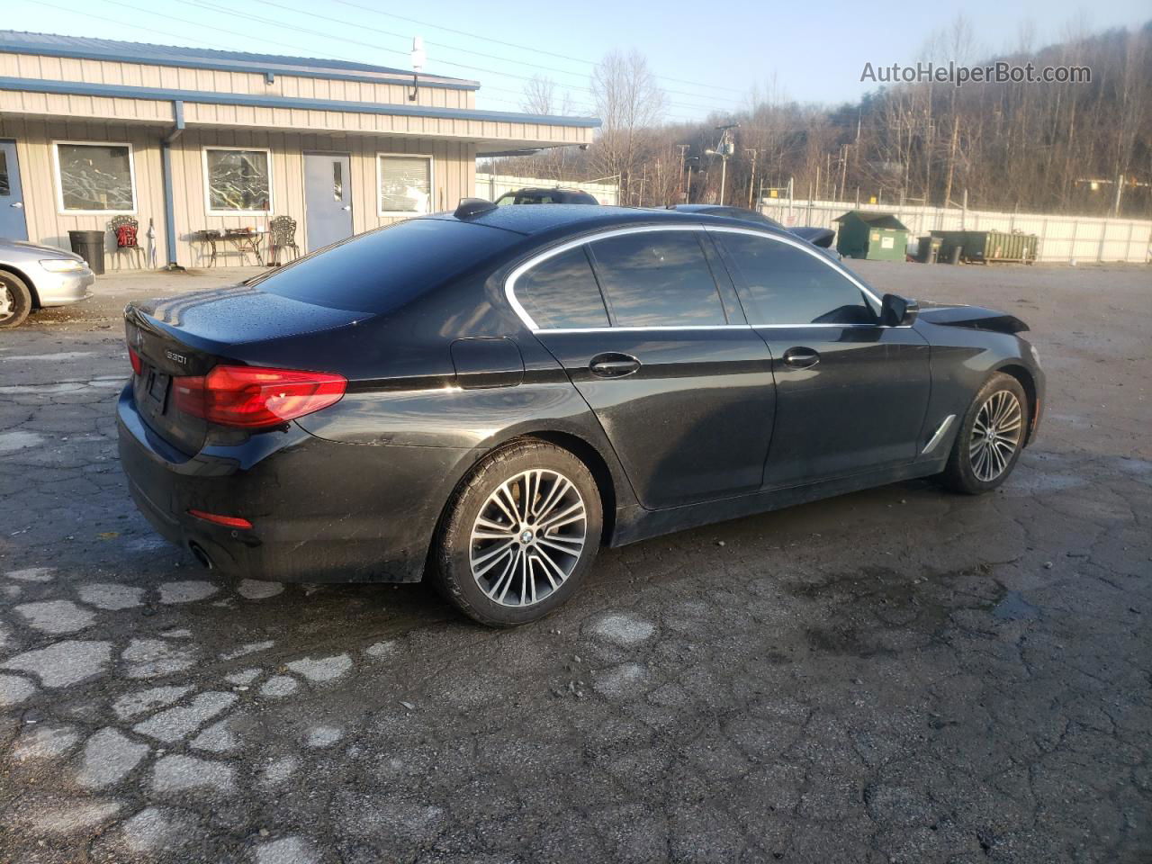 2020 Bmw 530 I Black vin: WBAJR3C02LWW63835