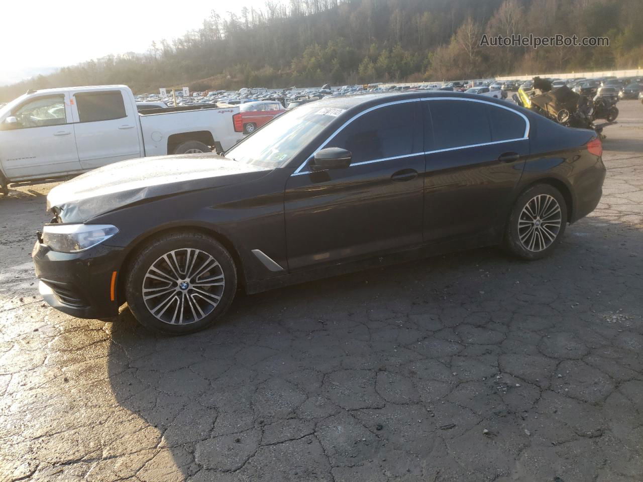 2020 Bmw 530 I Black vin: WBAJR3C02LWW63835