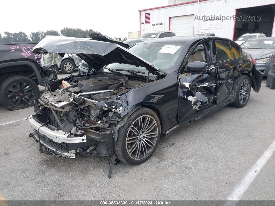 2020 Bmw 530i   Black vin: WBAJR3C03LWW80966